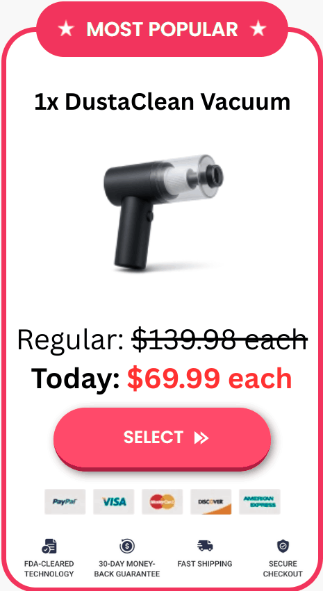 Buy Dustaclean Handheld Vacuum