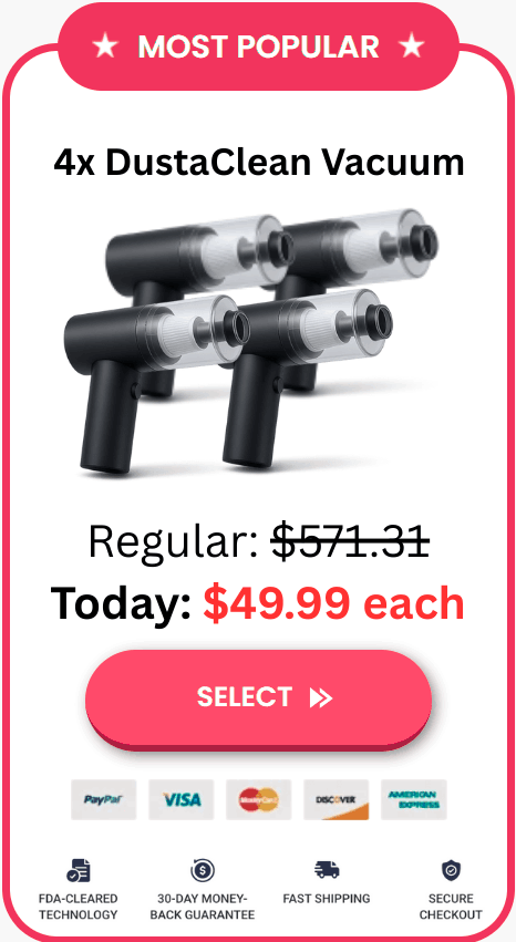 order Dustaclean Handheld Vacuum